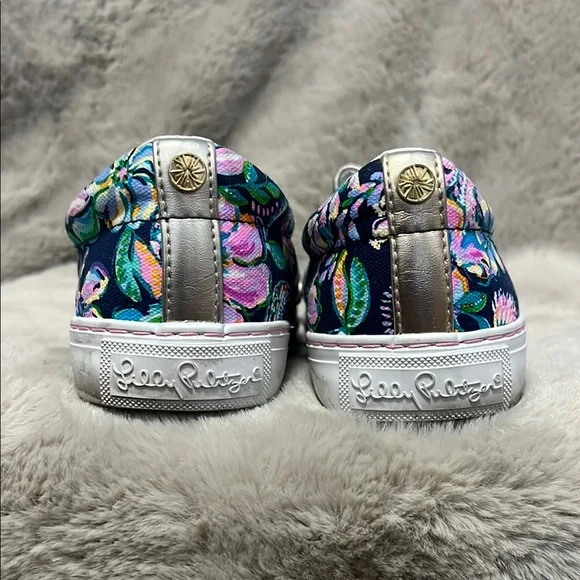 Lilly Pulitzer Floral Slip-On Sneakers - Picture 3 of 4